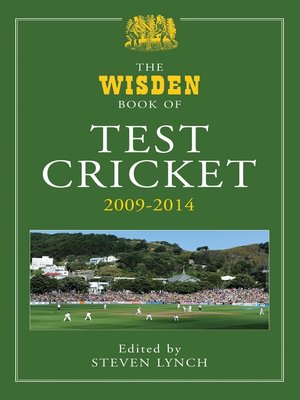 cover image of The Wisden Book of Test Cricket 2009-2014